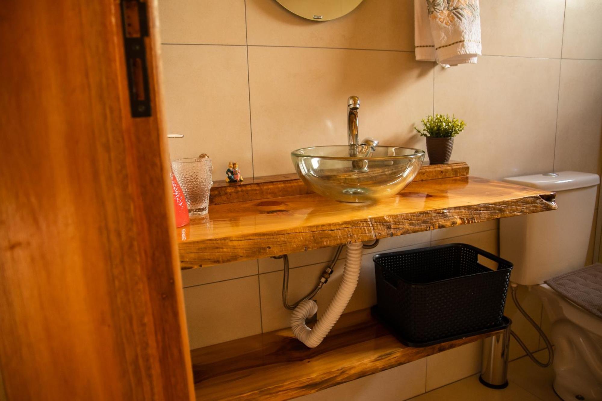 Cabana Com Hidromassagem Bom Retiro  Luaran gambar