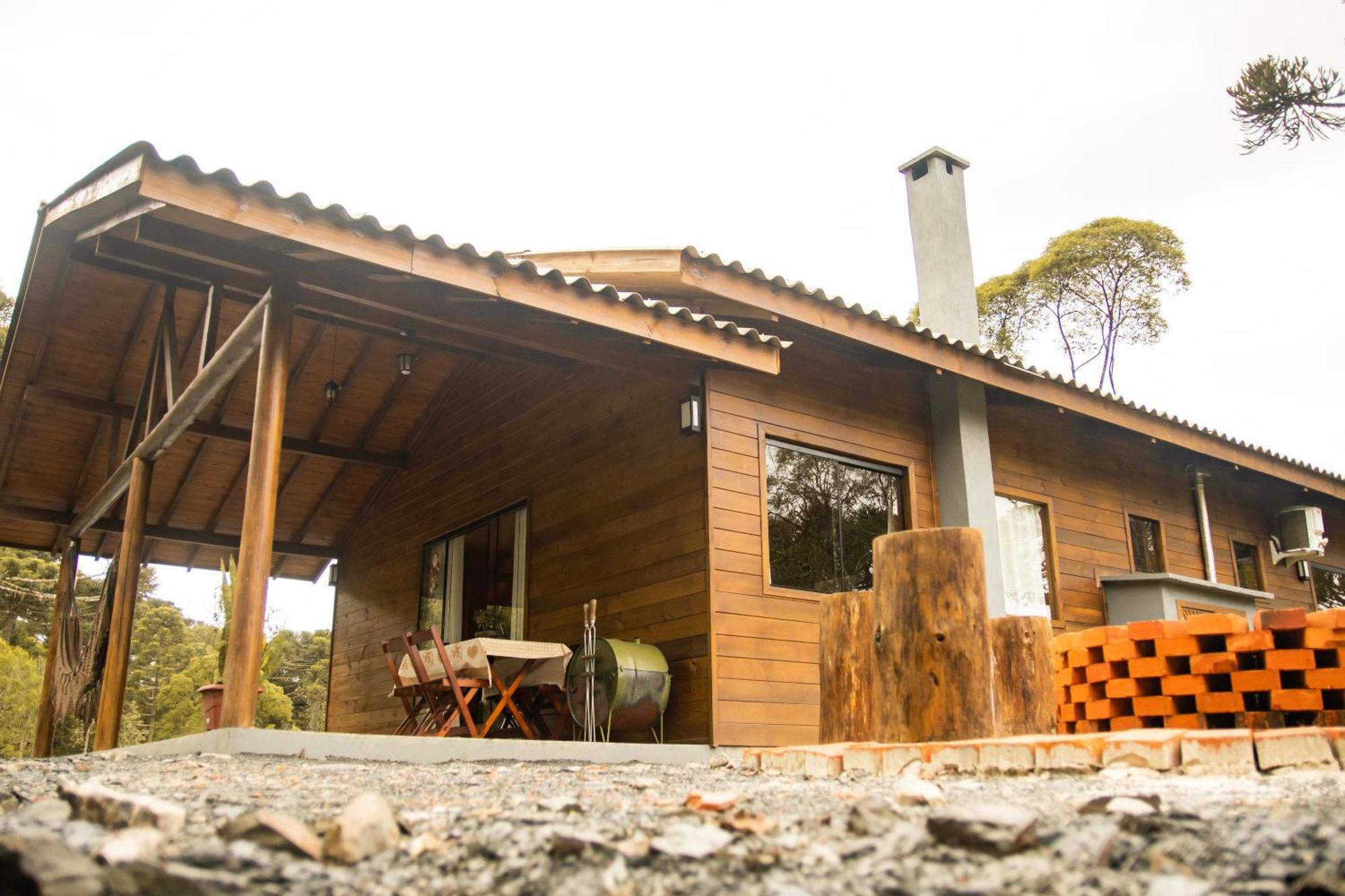 Cabana Com Hidromassagem Bom Retiro  Luaran gambar